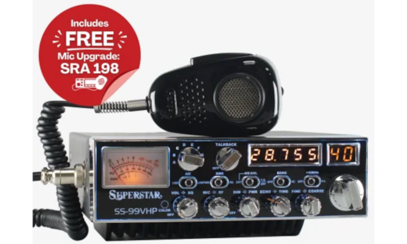 Superstar SS99VHP AM/SSB 200 Watt 10 Meter Transceiver